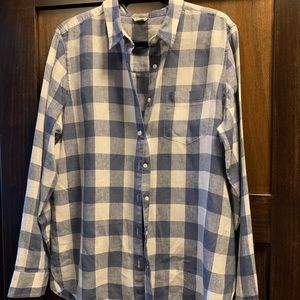 LL Bean linen long sleeve-perfect condition